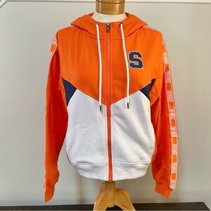 Syracuse Orange WEAR by Erin Andrews Full Zip Hoodie Womens Medium NEW